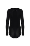 maison margiela essential technical stretch jersey crew neck bodysuit