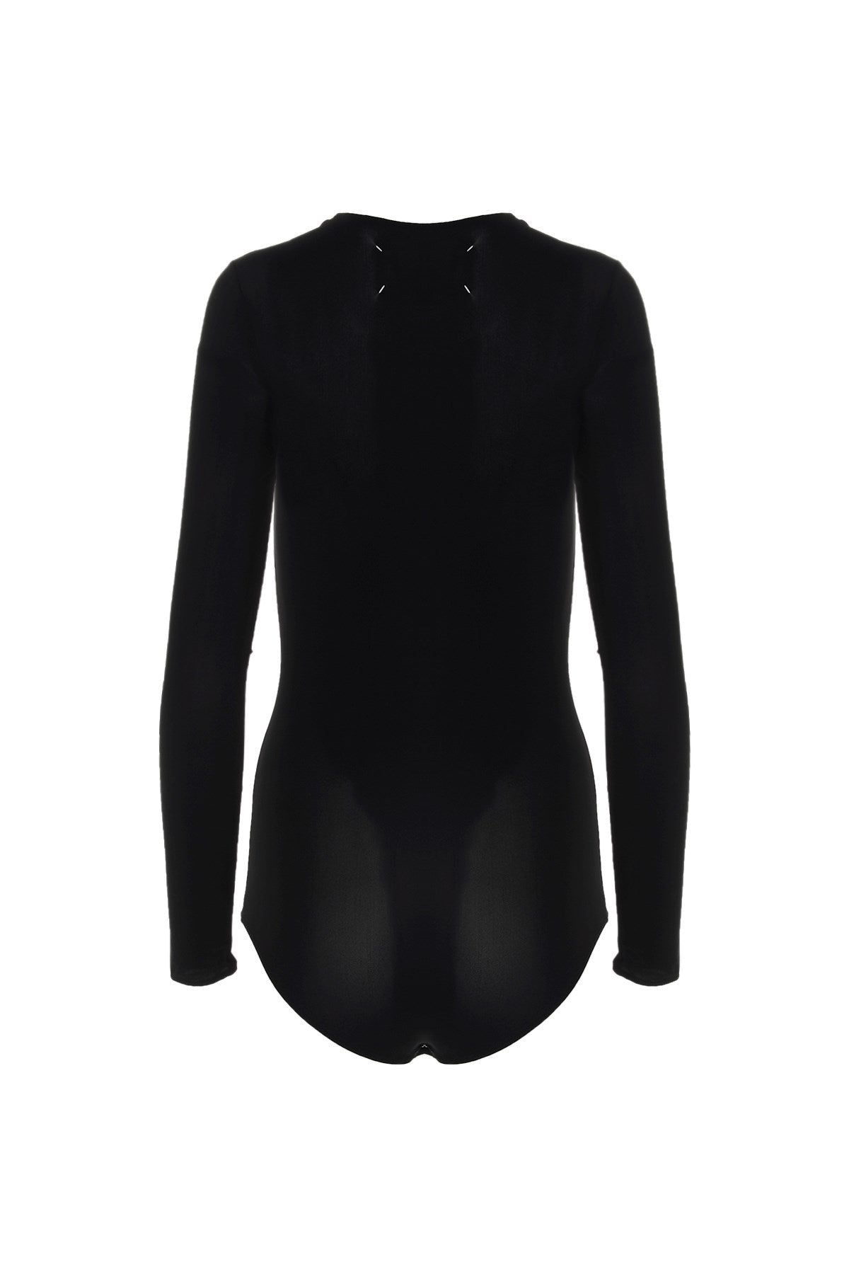maison margiela essential technical stretch jersey crew neck bodysuit