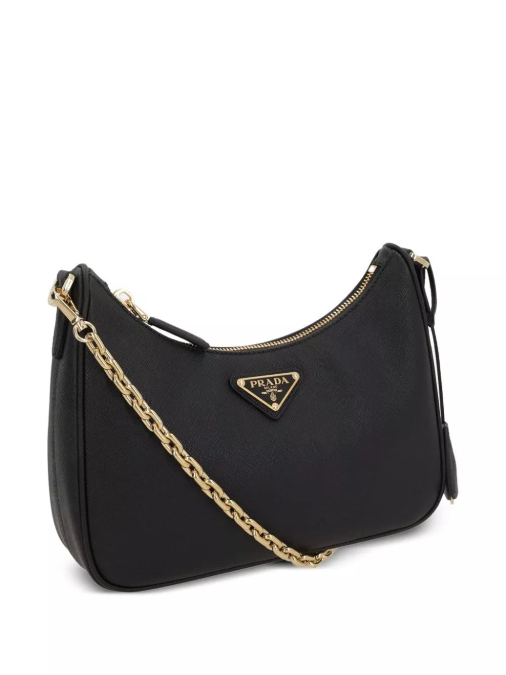 prada re-edition saffiano leather mini-bag