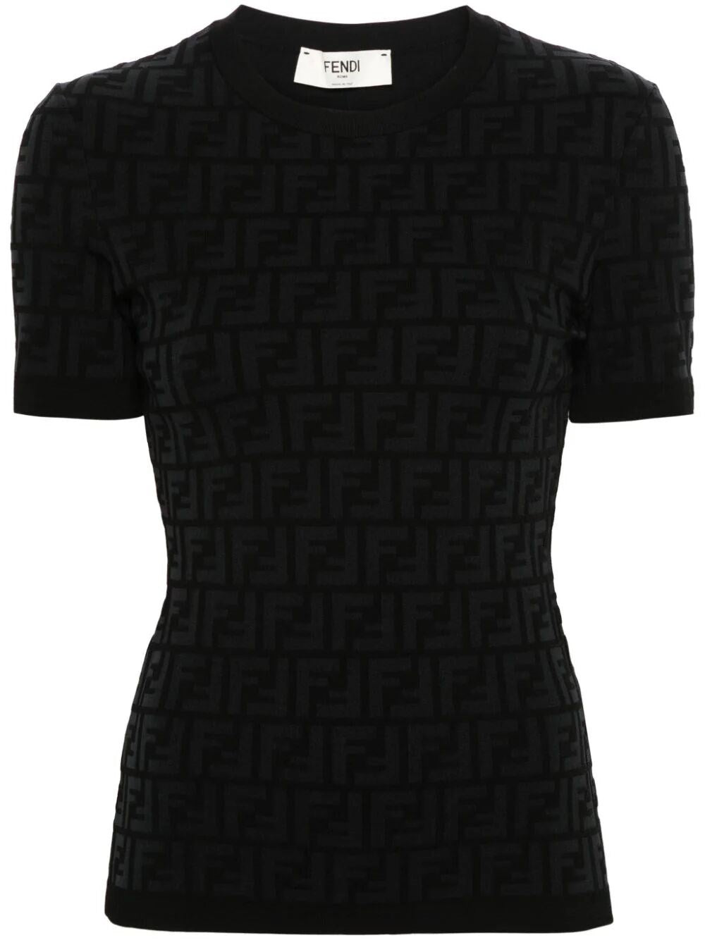 Fendi Ff Short-sleeved Jumper