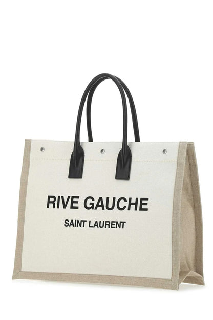 Rive Gauche Natural Canvas Tote