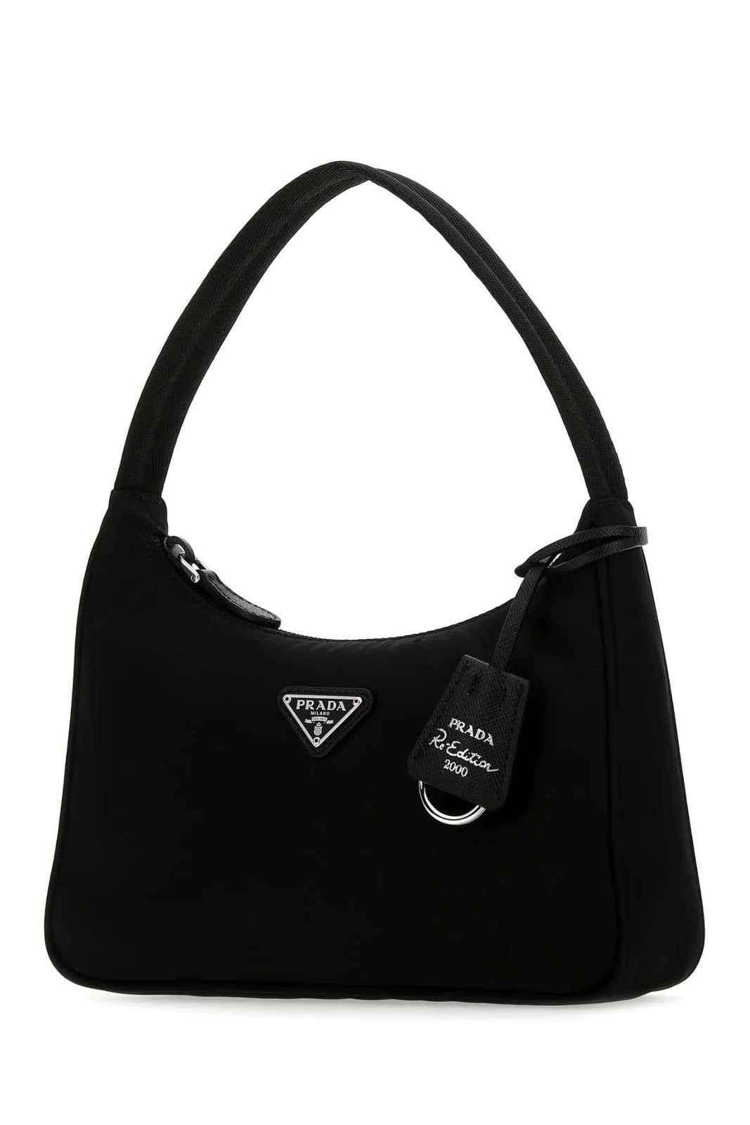 Re-Edition 2000 Nylon Black Shoulder Bag