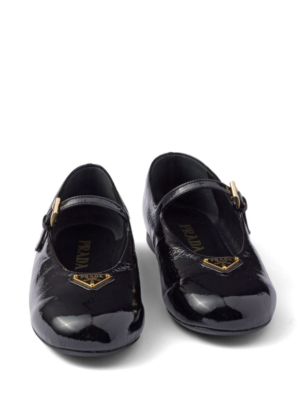 naplak patent leather ballerinas