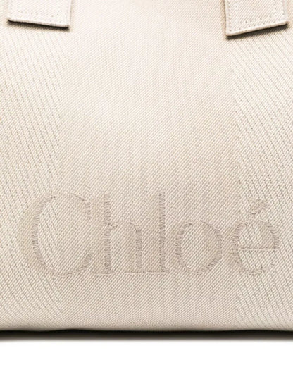 Chloé 帆布手提包
