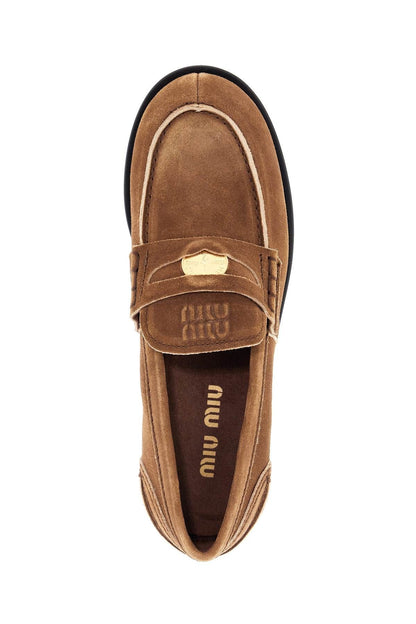 Delav Suede Leather Penny Loafers