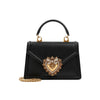Small Devotion Leather Top Handle Bag