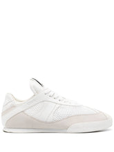 Chloé Mesh And Suede Kick Sneakers