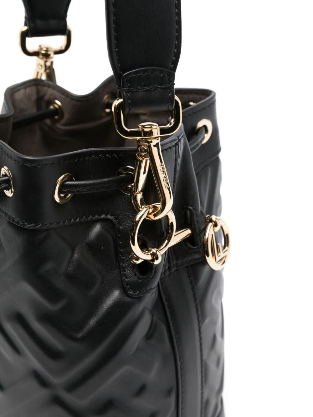 ff-motif mon tresor mini bucket bag