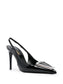 avenue slingback pumps