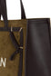 Balmain B-Army 42 Medium Suede Tote