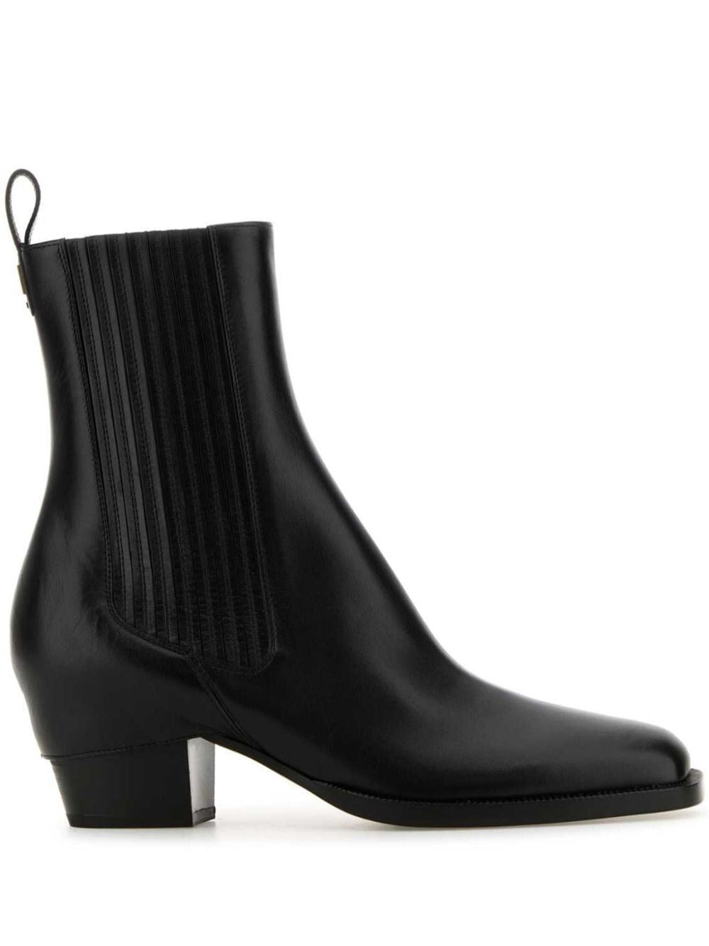 Fendi Leather Ankle Boots