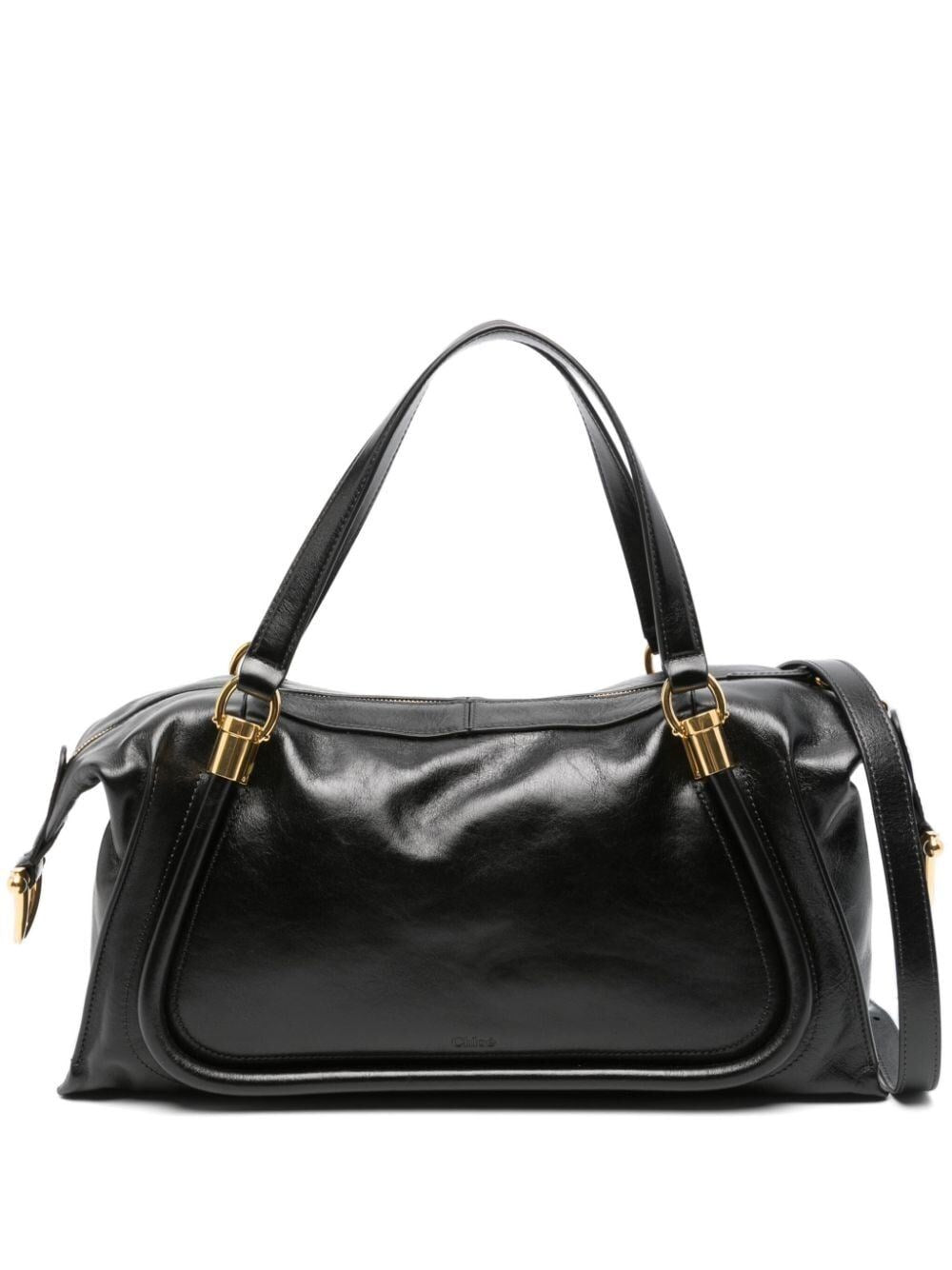 Chloé Paraty 24 Bag In Shiny Leather