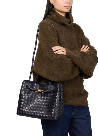 Andiamo Medium Leather Tote