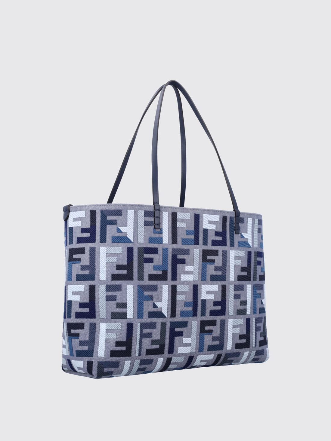 large roll ff denim tote