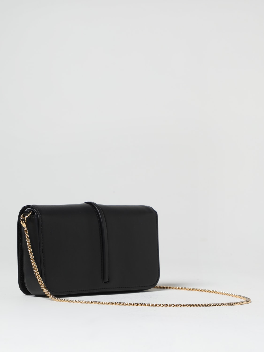 fendigraphy leather chain wallet