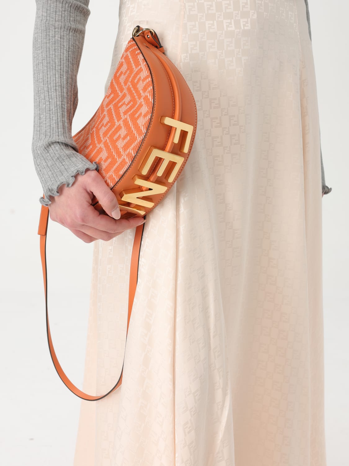 mini fendigraphy ff shoulder bag