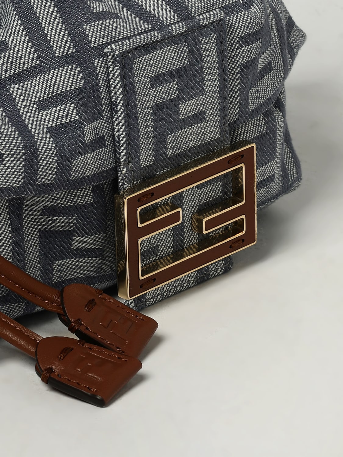 mini mamma baguette ff shoulder bag