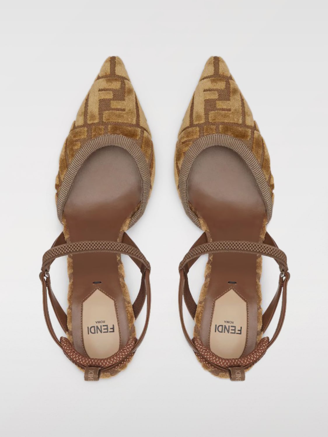 high heel shoes woman fendi