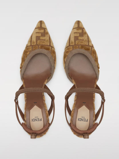 high heel shoes woman fendi