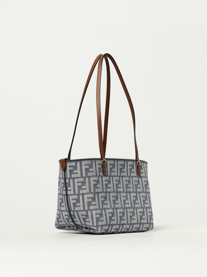 mini roll denim ff shoulder bag