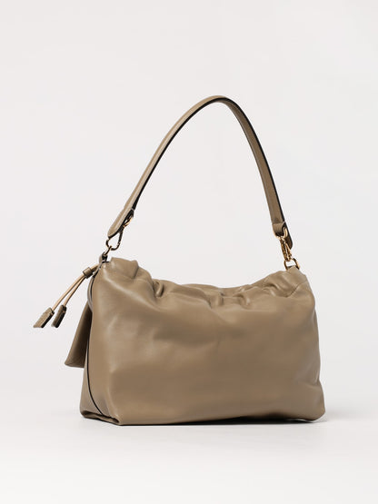 large mamma baguette leather shoulder bag