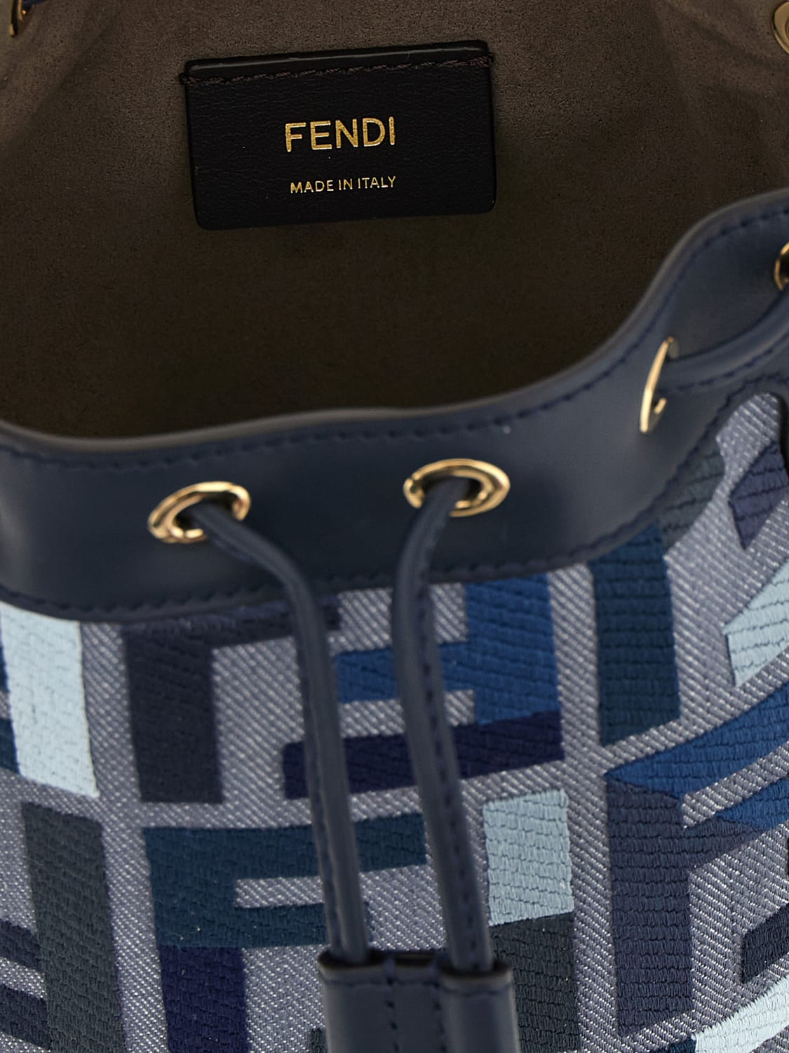 mon tresor ff canvas bucket bag