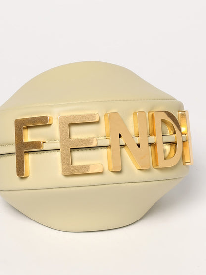 mini fendigraphy ff leather shoulder bag