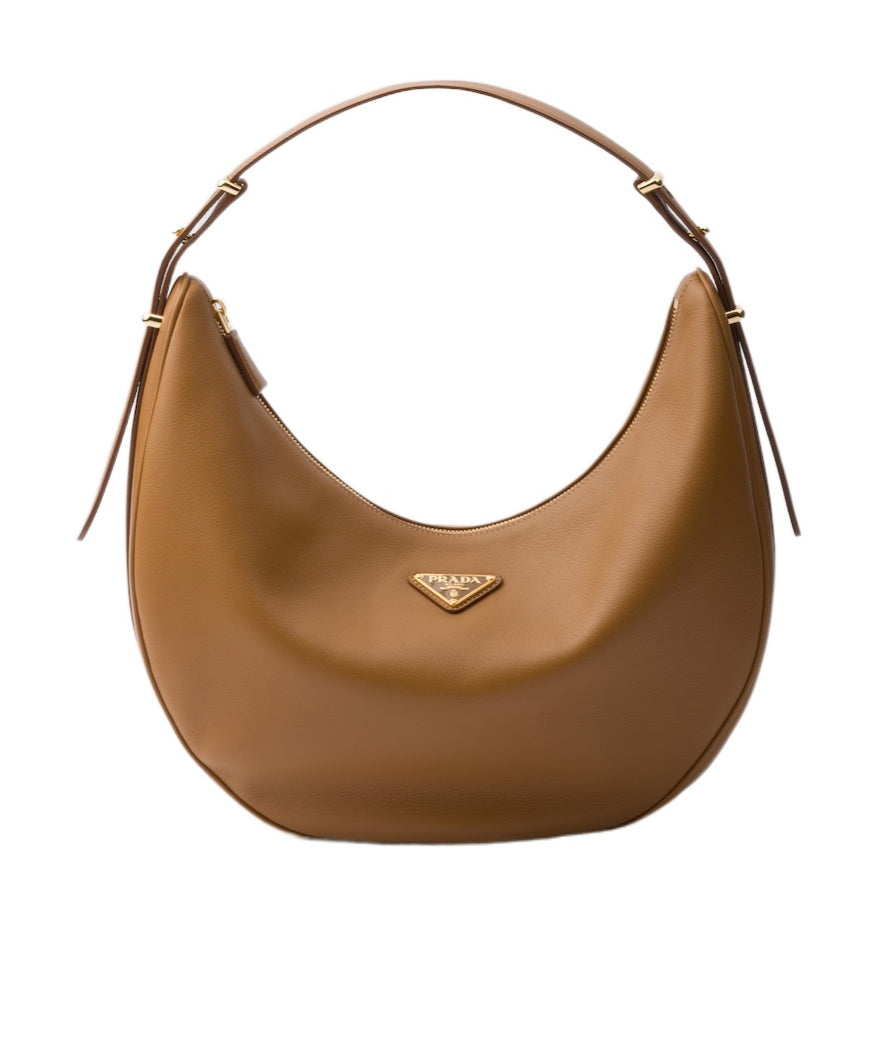 Arque Large Leather Shoulder Bag