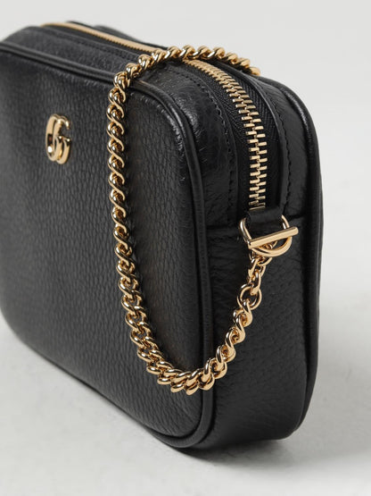 GG Marmont Mini Leather Camera Bag
