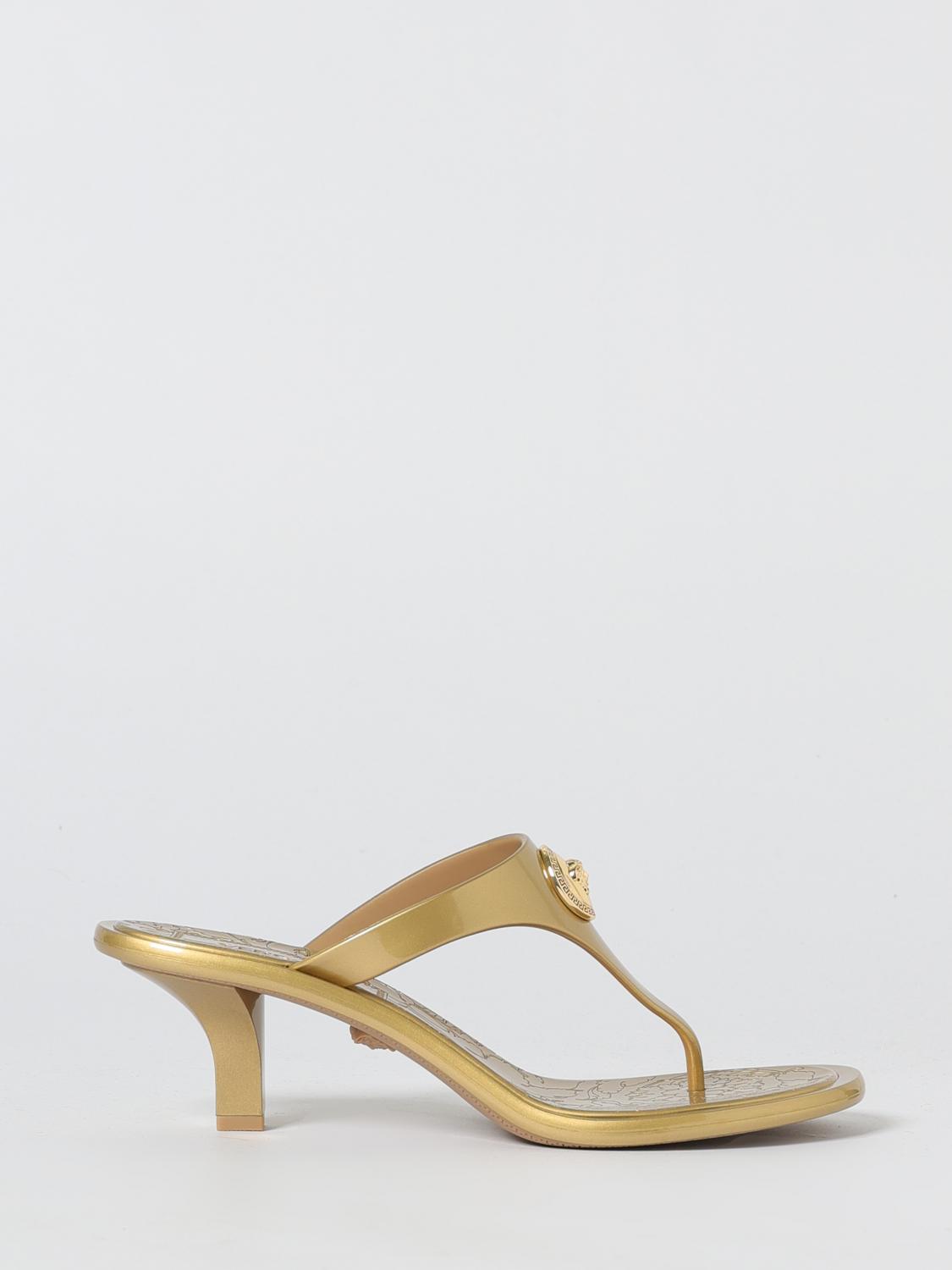 woman's heeled sandal