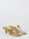 woman's heeled sandal