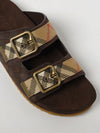 woman's heeled sandal