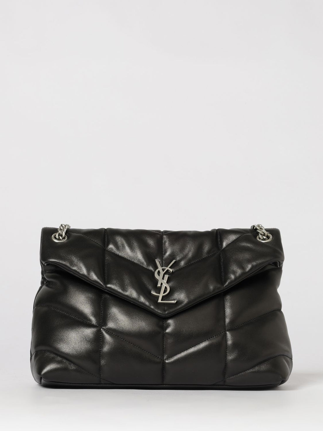 SAINT LAURENT OS puffer quilted leather bag