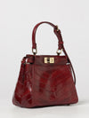 my peekaboo mini eel leather handbag with removable shoulder strap