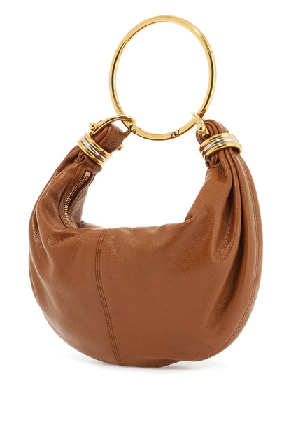 Leather Hobo Bracelet Bag