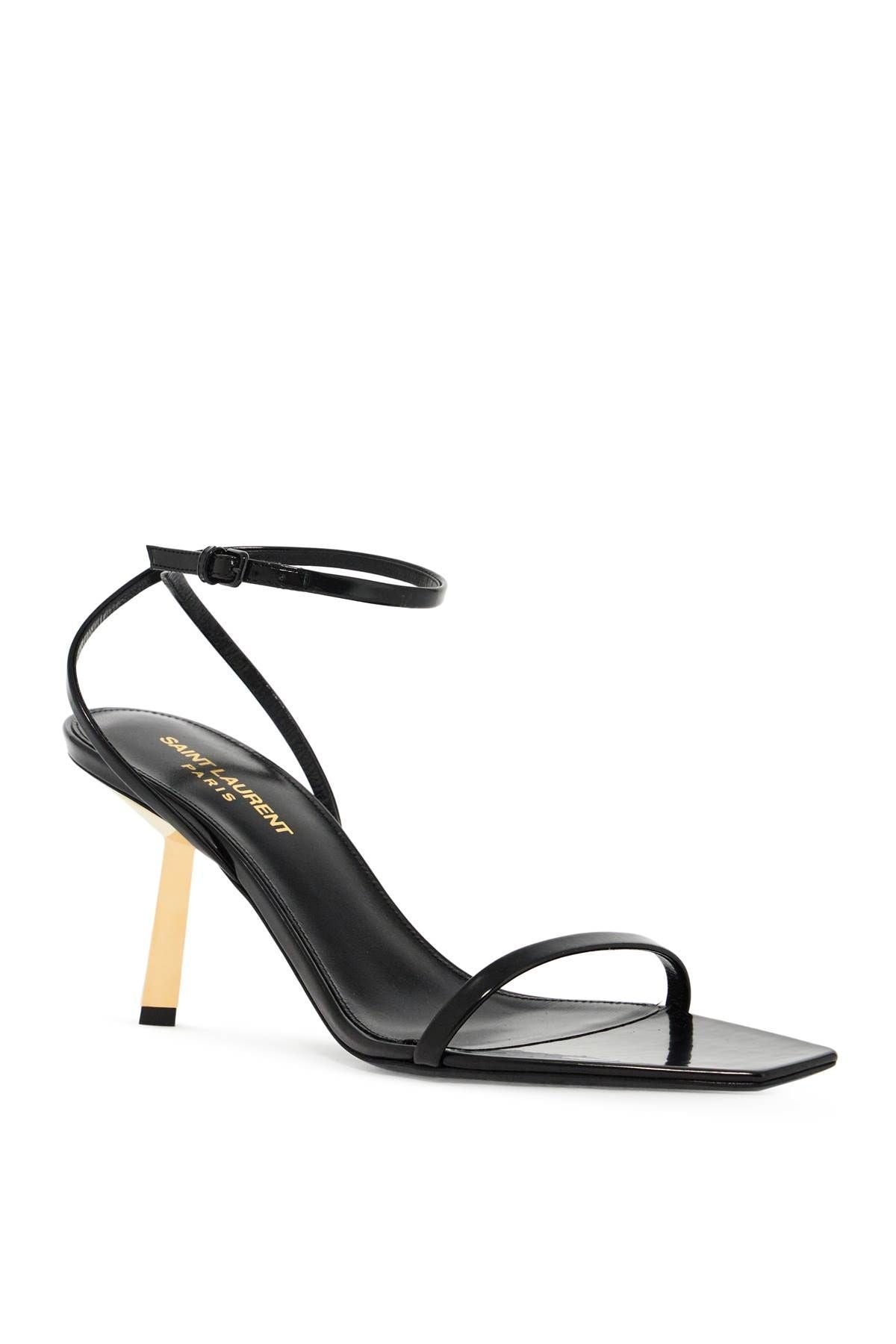 Lee Glossy Leather Sandals For Women