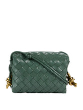BOTTEGA VENETA Mini Loop Metal Knot Leather Shoulder Bag