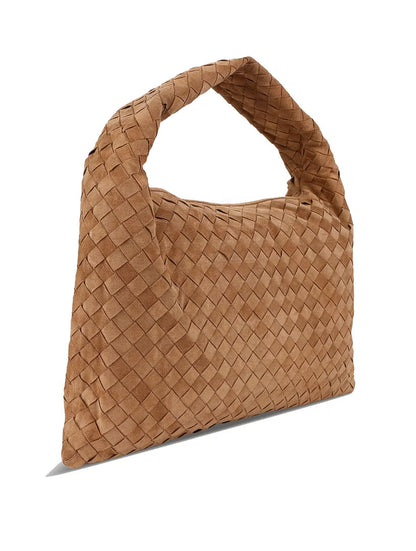 Small Hop Suede Leather Shoulder Bag