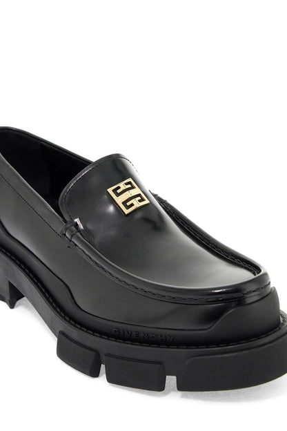 Terra Brushed Leather Loafers