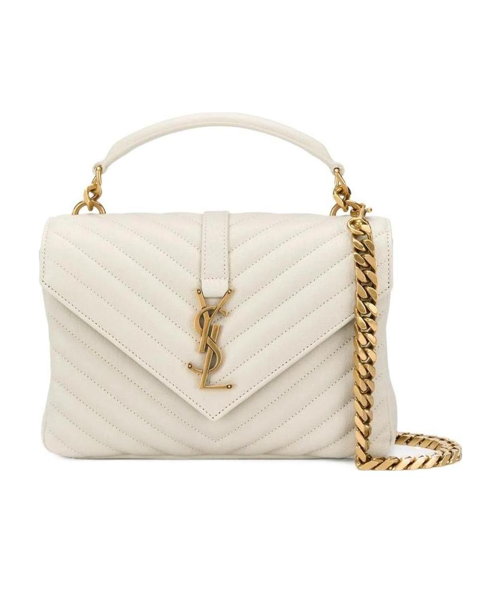 SAINT LAURENT College Medium Leather Shoulder Bag