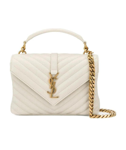 SAINT LAURENT College Medium Leather Shoulder Bag