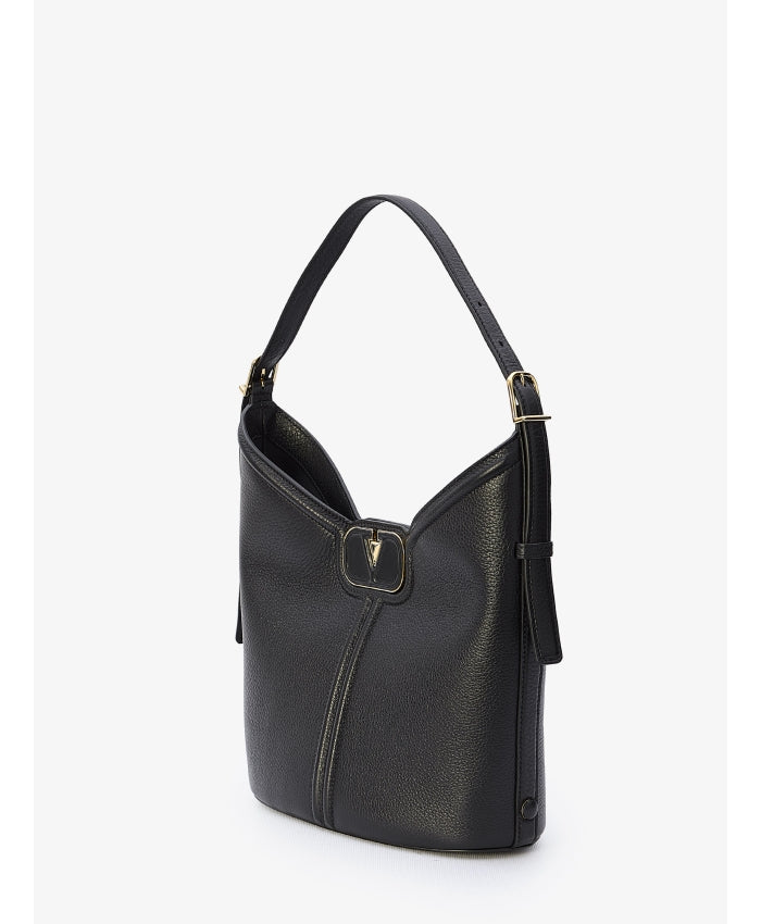 vlogo leather hobo bag