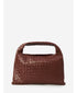 Bottega veneta rust small hop bag