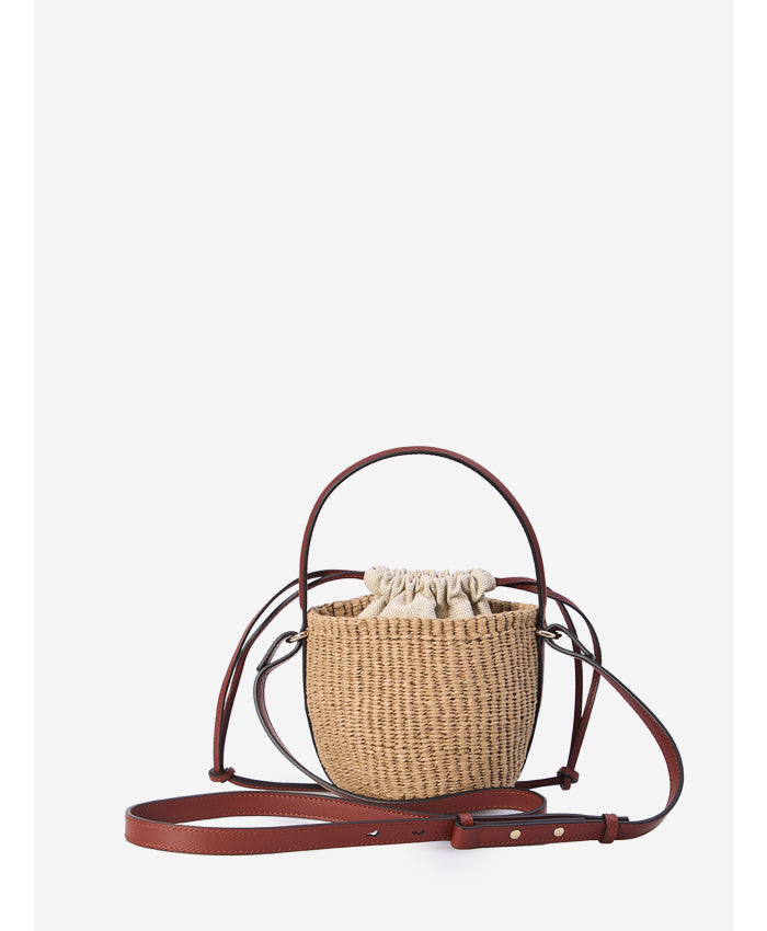 mini horse medal basket bag
