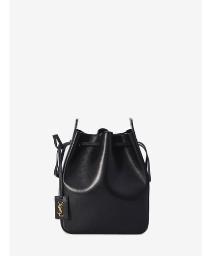 leather bucket bag