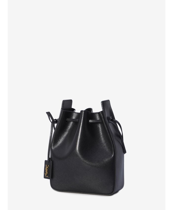 leather bucket bag