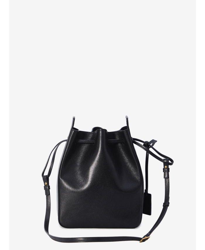 leather bucket bag