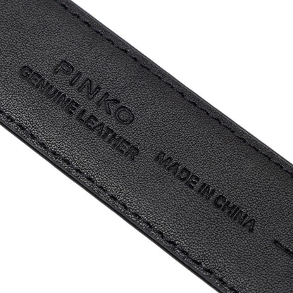 PINKO XS love birds leather belt