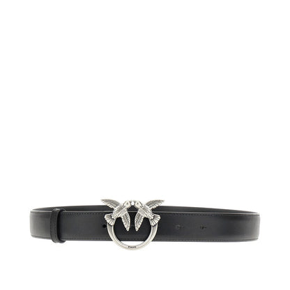 PINKO XS love birds leather belt
