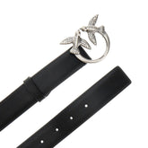 PINKO XS love birds leather belt